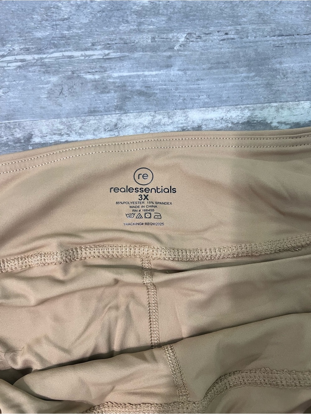 Women's Stretch Knit Skort- Tan pockets In Shorts - Picture 3 of 3